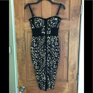 Material Girl Leopard Dress